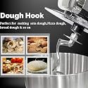 Stand Mixer 1300 Watts, 6.5 Litre SS Bowl, 100% Pure Copper Motor With Planetary Rotation Includes SS Beater & Aluminium Dough Hook & SS Whisk Cone (2 Year Warranty)