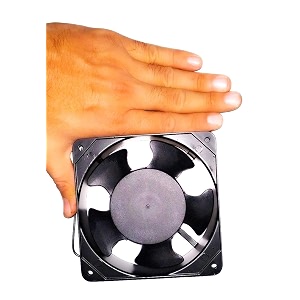 aluminum exhaust fan 4 inch black