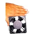 Aluminum Exhaust Fan (4 inch, Black)