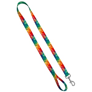 standard leash 134 x 439 iowa state - logo on tie dye