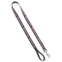 Standard Leash 1" x 4', University of Utah - Pink in Grey