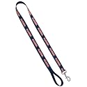 Standard Leash 1" x 6', University of Illinois - on Blue