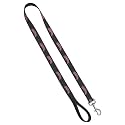 Standard Leash 1" x 6', Washington State - Cougars on Carbon Fiber