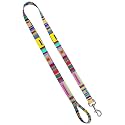 Standard Leash 1" x 6', Geo Squares
