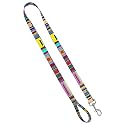 Standard Leash 3/4" x 6', Geo Squares