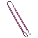 Standard Leash 3/4" x 4', University of Iowa - Pink Carbon Fiber