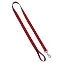 Standard Leash 3/4" x 6', Light Red