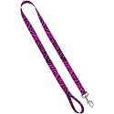 Standard Leash 3/4" x 4', Zebra Pink
