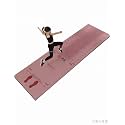 Standing Long Jump Mat Long Jump Indoor Standing Measuring Mat Non Slip Broad Measurement Pad with Storage Bag(Orange,310x90cm/122.05x35.43in)