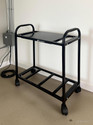 STANDPOINT Super Heavy Iron Inverter Trolley for Single Battery Trolley for Inverter and Battery