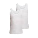 Stanfield's Men's Cotton Tagless Athletic Tank Tops, 2 Pack