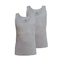 Stanfield's Men's Cotton Tagless Athletic Tank Tops, 2 Pack