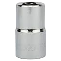 STANLEY 1-86-514 Chrome Vanadium Steel 6 Point Standard Socket 1/2 inch 14 mm Silver