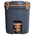 Stanley Adventure Fast Flow Water Jug | Leakproof Ice Water Dispenser | Insulated Beverage Cooler | Easy Pour Spigot and Latched Foam Lid | BPA-Free