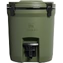 Stanley Adventure Fast Flow Water Jug | Leakproof Ice Water Dispenser | Insulated Beverage Cooler | Easy Pour Spigot and Latched Foam Lid | BPA-Free