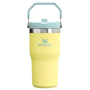 stanley iceflow stainless steel tumbler with straw - vacuum insulated water bottle for home reusable cup with straw leakproof flip - cold for 12 hours or iced for 2 days 30 oz azure