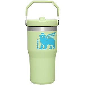 stanley wild imagination iceflow flip straw tumbler 20oz citron cub