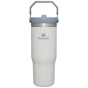 stanley iceflow stainless steel tumbler with straw - vacuum insulated water bottle for home office or car - reusable cup with straw leakproof flip - cold for 12 hours or iced for 2 days fog