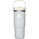 Stanley IceFlow Stainless Steel Tumbler - Vacuum Insulated Water Bottle for Home, Office or Car Reusable Cup with Straw Leak Resistant Flip Cold for 12 Hours or Iced for 2 Days, Cloud, 30 OZ / 0.89 L