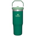 Stanley IceFlow Flip Straw Tumbler with Handle 30 oz | Twist On Lid and Flip Up Straw | Leak Resistant Water Bottle | Insulated Stainless Steel |BPA-Free | Alpine