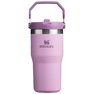 stanley iceflow stainless steel tumbler - vacuum insulated water bottle for home office or car reusable cup with straw leak resistant flip cold for 12 hours or iced for 2 days lilac 20oz