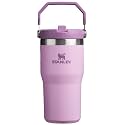 Stanley IceFlow Stainless Steel Tumbler - Vacuum Insulated Water Bottle for Home, Office or Car Reusable Cup with Straw Leak Resistant Flip Cold for 12 Hours or Iced for 2 Days, Lilac, 20OZ