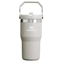 Stanley IceFlow Stainless Steel Tumbler - Vacuum Insulated Water Bottle for Home, Office or Car Reusable Cup with Straw Leak Resistant Flip Cold for 12 Hours or Iced for 2 Days, Ash, 20 oz / 0.59 L