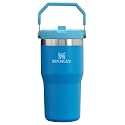 Stanley IceFlow Stainless Steel Tumbler - Vacuum Insulated Water Bottle for Home, Office or Car Reusable Cup with Straw Leak Resistant Flip Cold for 12 Hours or Iced for 2 Days, Azure, 20 oz / 0.59 L