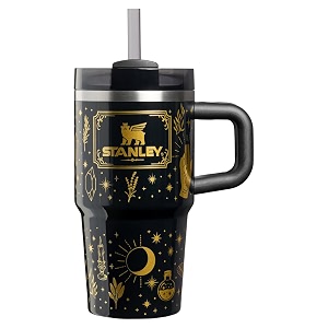 stanley quencher h20 flow state tumbler 20 oz black magic