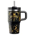 STANLEY Quencher H2.0 Flow State Tumbler, 20 oz, Black Magic