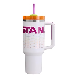 stanley quencher h20 tumbler with straw 40 oz  flowstate 3-position lid  cup holder compatible for travel  insulated stainless steel cup  bpa-free  frost reverb