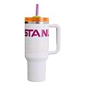 STANLEY Quencher H2.0 Tumbler with Straw 40 oz | Flowstate 3-Position Lid | Cup Holder Compatible for Travel | Insulated Stainless Steel Cup | BPA-Free | Frost Reverb