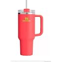 STANLEY Quencher H2.0 FlowState Stainless Steel Vacuum Insulated Tumbler with Lid and Straw for Water, Iced Tea or Coffee (Hibscus, 40 oz)