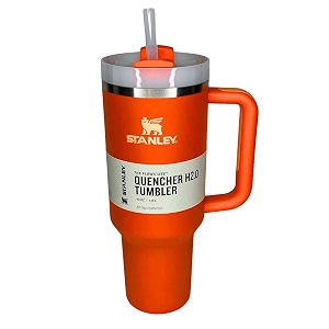 stanley quencher h20 flowstate tumbler 40oz tigerlily