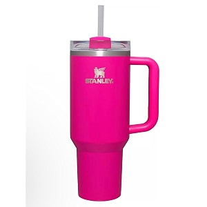 stanley quencher h2o flowstatetm tumbler 40oz camelia limited edition