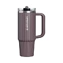 STANLEY Quencher ProTour Flipstraw Tumbler, 30 oz, Fig Pinstripe