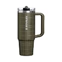 STANLEY Quencher ProTour Flipstraw Tumbler, 30 oz, Peat Moss Plaid