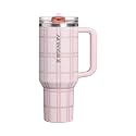 STANLEY Quencher ProTour Flipstraw Tumbler, 40 oz, Blossom Plaid