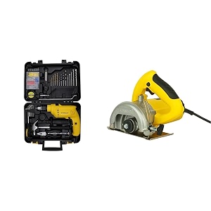 stanley sdh600kp 600w 13mm corded hammer drill machine amp hand tool kit for home diy amp professional