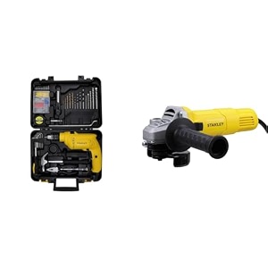 stanley sdh600kp 600w 13mm corded hammer drill machine amp hand tool kit for home diy amp professional