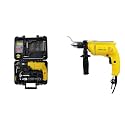 STANLEY SDH600KP 600W 13mm Corded Hammer Drill Machine &amp; Hand Tool Kit for Home, DIY &amp; Professional