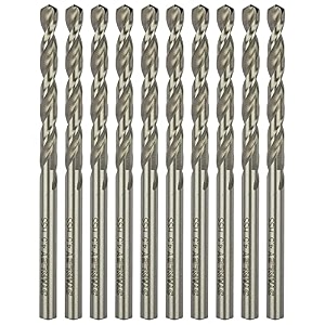 stanley sta50044b10-in hss 4mm drill machine bit pack of 10