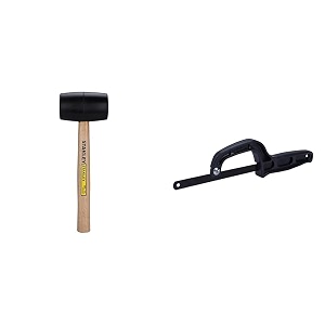 stanley stht57528-8 rubber mallet for masonry woodwork fittings for home diy mechanic industria