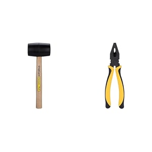 stanley stht57528-8 rubber mallet for masonry woodwork fittings for home diy mechanic industria