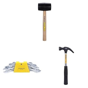 stanley stht57528-8 rubber mallet for masonry woodwork fittings for home diy mechanic industria