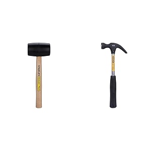 stanley stht57528-8 rubber mallet for masonry woodwork fittings for home diy mechanic industria