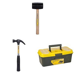 stanley stht57528-8 rubber mallet for masonry woodwork fittings for home diy mechanic industria
