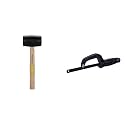 STANLEY STHT57528-8 Rubber Mallet for Masonry, Woodwork, Fittings for Home, DIY, Mechanic, Industria