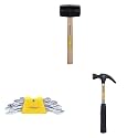 STANLEY STHT57528-8 Rubber Mallet for Masonry, Woodwork, Fittings for Home, DIY, Mechanic, Industria