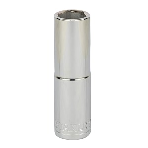 stanley stmt73330-8b 12-inch 16mm chrome vanadium steel 6 point deep socket silver